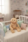 VTG 1993 Cabbage Patch Kids Bath Care Baby Lt. Blue Terry Towel Jacket & Booties