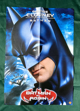 Original deutsches Videothekenposter Filmposter Batman & Robin George Clooney