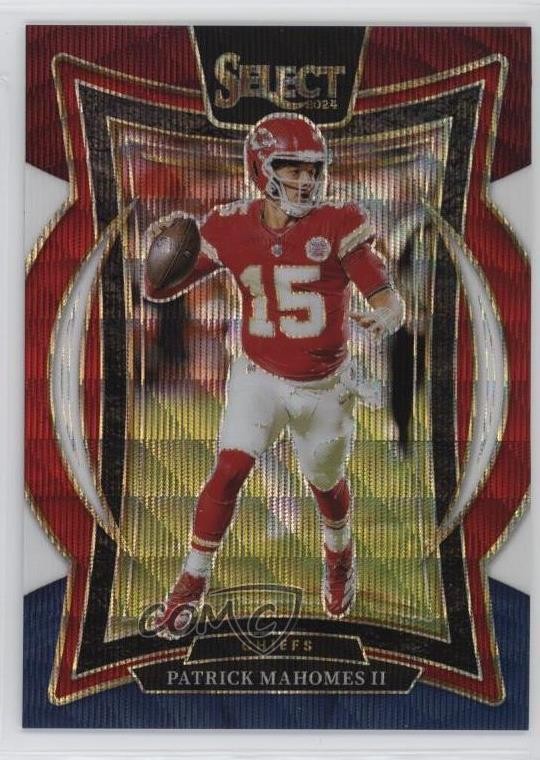 2024 Panini Select Concourse Tri-Color Prizm /299 Patrick Mahomes II #33 6e0