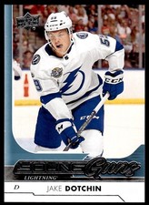 2017-18 Upper Deck Young Guns RC Jake Dotchin Tampa Bay Lightning #239