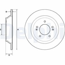 Disque de frein Kia SOUL