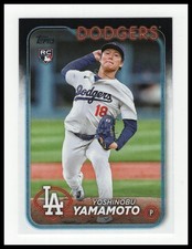 2024 Topps Series 2 Yoshinobu Yamamoto #553 Los Angeles Dodgers (RC)