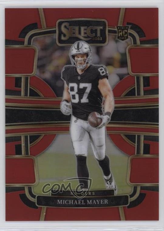 2023 Panini Select Concourse Red Prizm 71/99 Michael Mayer #57 1az7