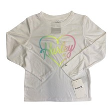 Hurley Girl's Long Sleeve Dri-Fit UPF 50 Swim Shirt