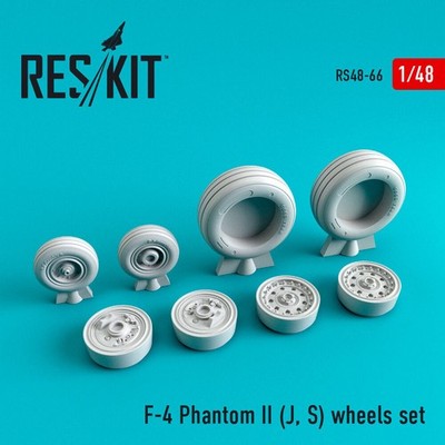 ResKit RS48-0066 - 1:48 F-4 (J,S) Phantom II wheels set