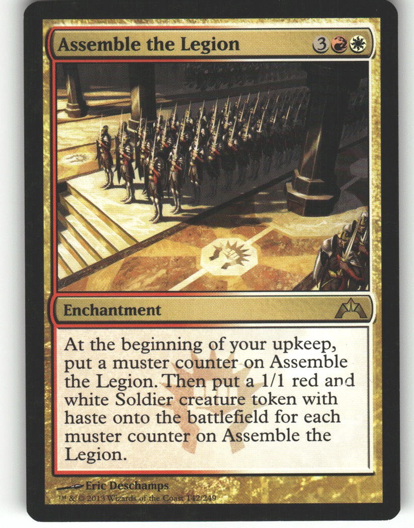 Assemble the Legion - Gatecrash - MTG - Rare - #142 - NM