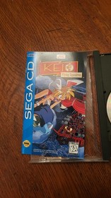Keio Flying Squadron (Sega CD, 1994) Complete with book. 
