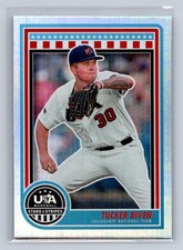 Tucker Biven 2025 Panini Stars and Stripes USA Baseball Holo Foil #82