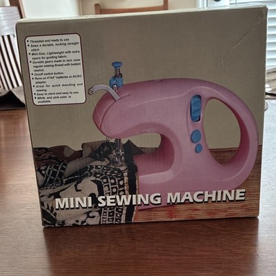 Mini Electric Sewing Machine CBT-0205BP Portable Lightweight Bobbin-Winding