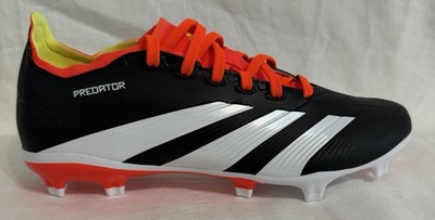 Adidas Predator League FG Soccer Cleats Black/Green/Orange IG7762 Men s Sz: 5