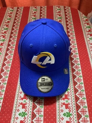New Era 9Forty Hat Headwear Mens Adjustable Blue NFL Team LA Los Angeles Rams