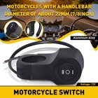 7/8in Motorcycles Switch Controller Handlebar Button Turn Fog Signal Lights UK