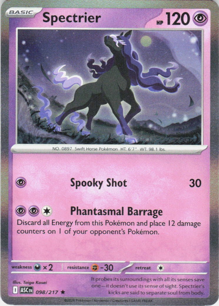 Spectrier Rare ME: Ascended Heroes 098/217 NM
