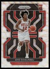 2021-22 Panini Prizm #271 Ayo Dosunmu Silver Wave Rookie