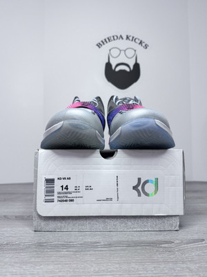 Size 14 - Nike KD 7 All Star Kevin Durant Platinum Silver  display picture 3