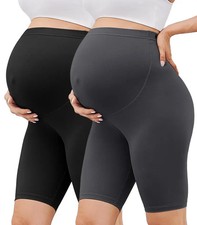 2xWomens Pregnancy Shapewear HighWaist Shorts BellySupportMaternity Underwear XL