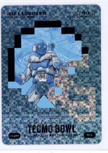 2026 Bo Jackson Battle Arena: Tecmo Bowl Edition Helmet Icons Battlefoil #HI264