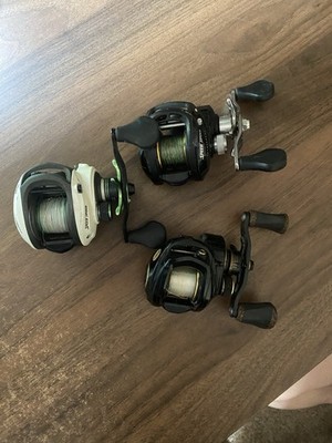 Lot Of 3 Reels - Lew's Team LEWS Pro 6.8:1, Mach 1 7.1:1, Speed Spool Tournament