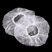 Elastic Bathroom Products Hotel Shower Bathing Cap Hair Salon Shower Caps