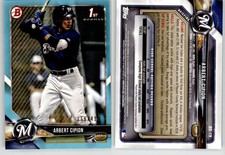 Arbert Cipion 2018 Bowman Draft Sky Blue BD-19 /499 Brewers 1st