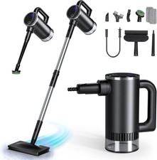 11in1 Floor Steam Mop 380mL 260°F 3 Level Steam Control