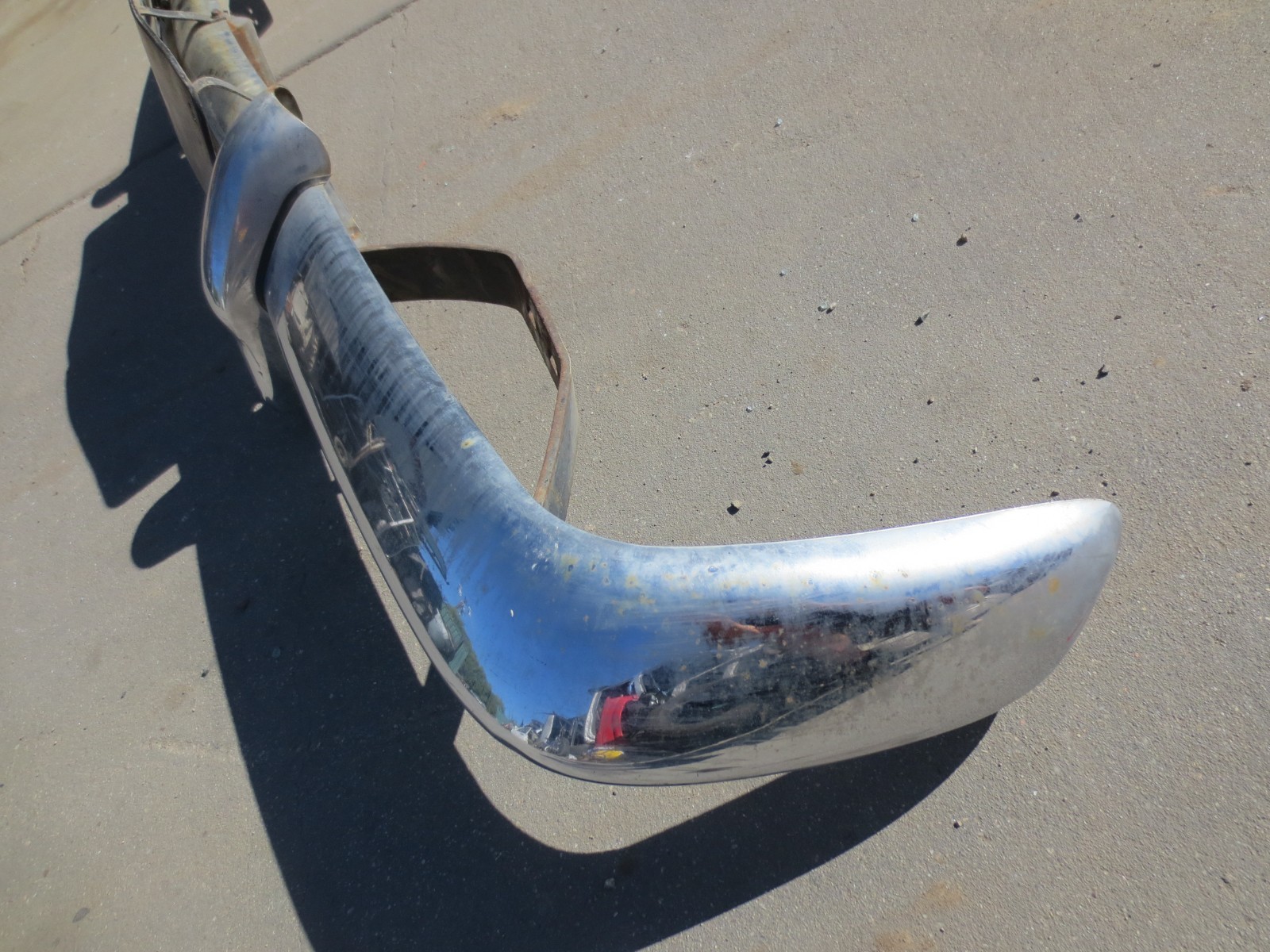 1967 67 Rolls Royce Front Bumper Chrome OEM USED Brackets Guards