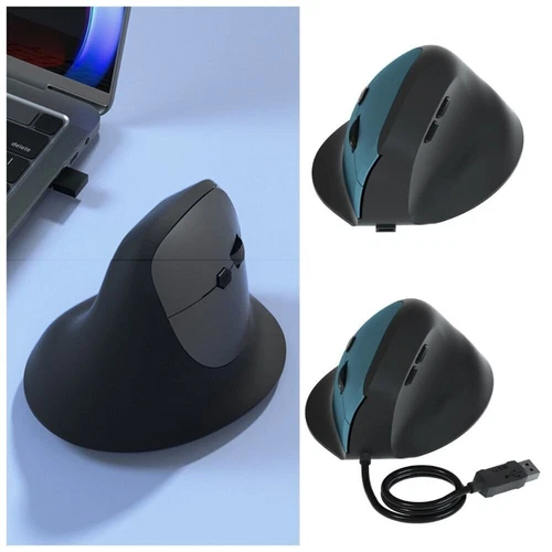Comfortable Gaming Mice 6 Mute Buttons Vertical Mouse  Gaming Mice Office