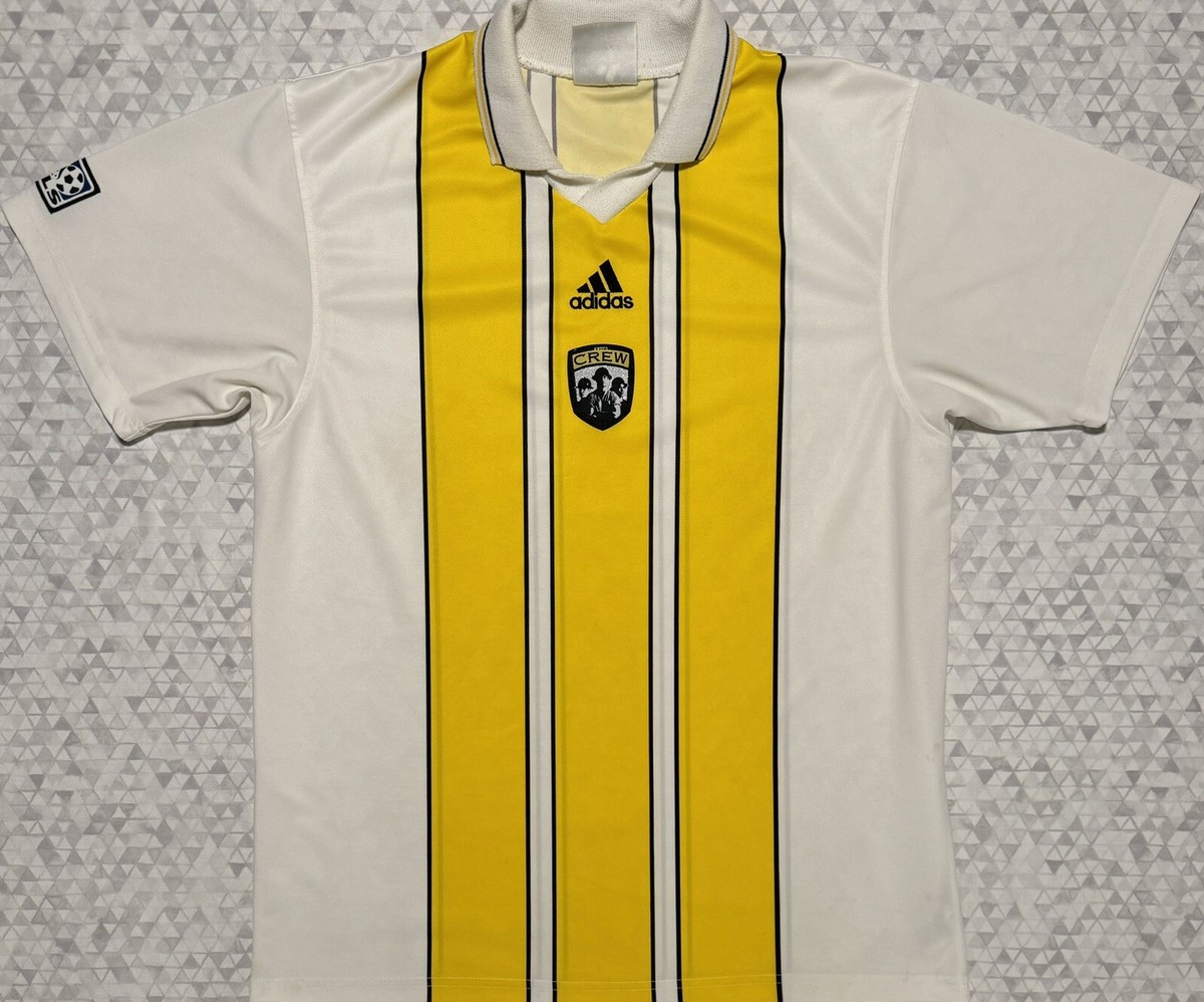 MLSコロンバスクルー1999ホームユニフォーム Vintage Adidas MLS Columbus Crew 1999 Home Football Soccer