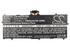 Replacement Battery For Asus 3.7v 7900mAh/29.23Wh Tablet Battery