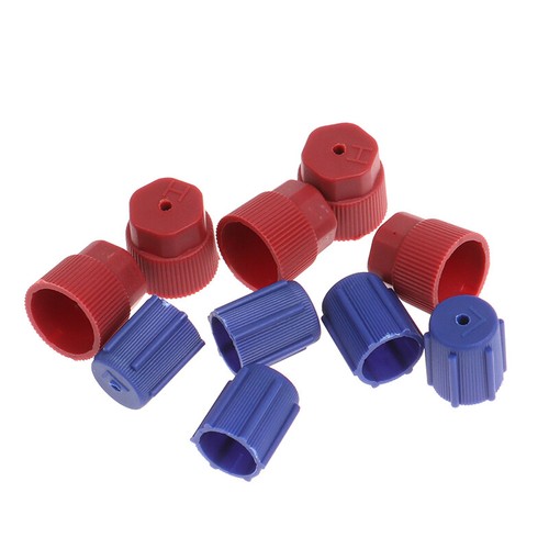 5 Pairs, M8*1 M10*1 A/C Service Port Valve Adapter Dust Cap - Picture 2 of 12