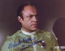Malachi Throne - Actor - Signed Photo - COA (20318)