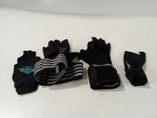 Half Finger Gloves - Black, Medium Size