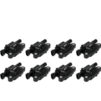 MSD Street Fire Ignition Black Coil 8 Pack For 2010-2015 Chevrolet Camaro 55118