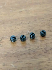 BLUE 6 48 PLUG SCREWS SCOPE BASE FILLER FOR RUGER 10 22 sr22 Trading Card 6-48