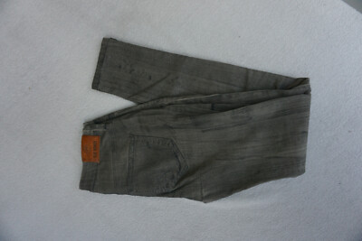 Blue Monkey Women's Super Stretch Slim Pants 28/32 Gray Silver Glitter Top.