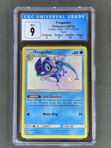 Frogadier graded CGC 9 for sale on eBay