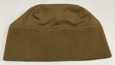 Polartec Hardface Coyote Brown Microfleece Watch cap Large / X Large USMC NOS