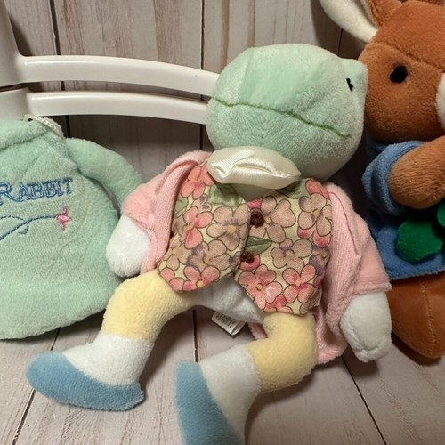 Peter Rabbit Luv N Care Mobile Hanging Character Plush Pig Goose Frog Bunny - Picture 5 of 10
