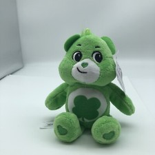 Care Bears Good Luck Bear Plush Stuffed Animal Shamrock Clover Green