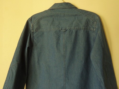 GANT size M Men's Jeans Coats Blue Denim NEW - Picture 6 of 13