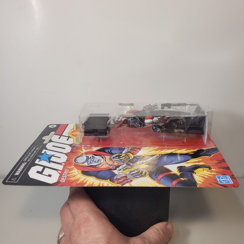 2020 GI Joe DESTRO Retro Collection 3.75 in. Action Figure NIB New Sealed - Picture 9 of 10