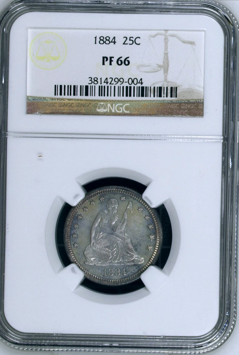 1884 Year Seated Liberty US Quarters (1838-1891) for sale | eBay