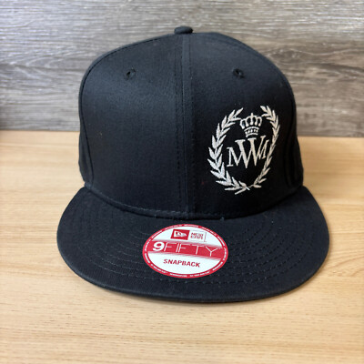 MWM Hat Cap Snap Back Black New Era Adjustable