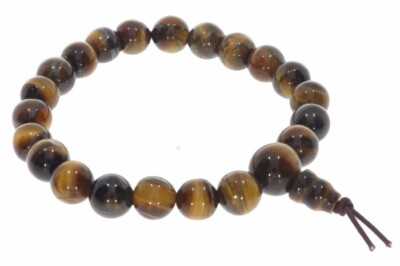  Tigerauge Kugel Schmuck Edelstein Stretch Power Armband 8mm/ 19cm - SAB102