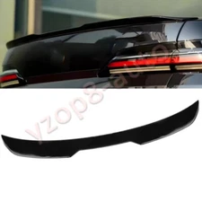 For BMW 7 Series G70 M Tech 23-2024 Black ABS Rear Trunk Spoiler Boot Lip Wing D