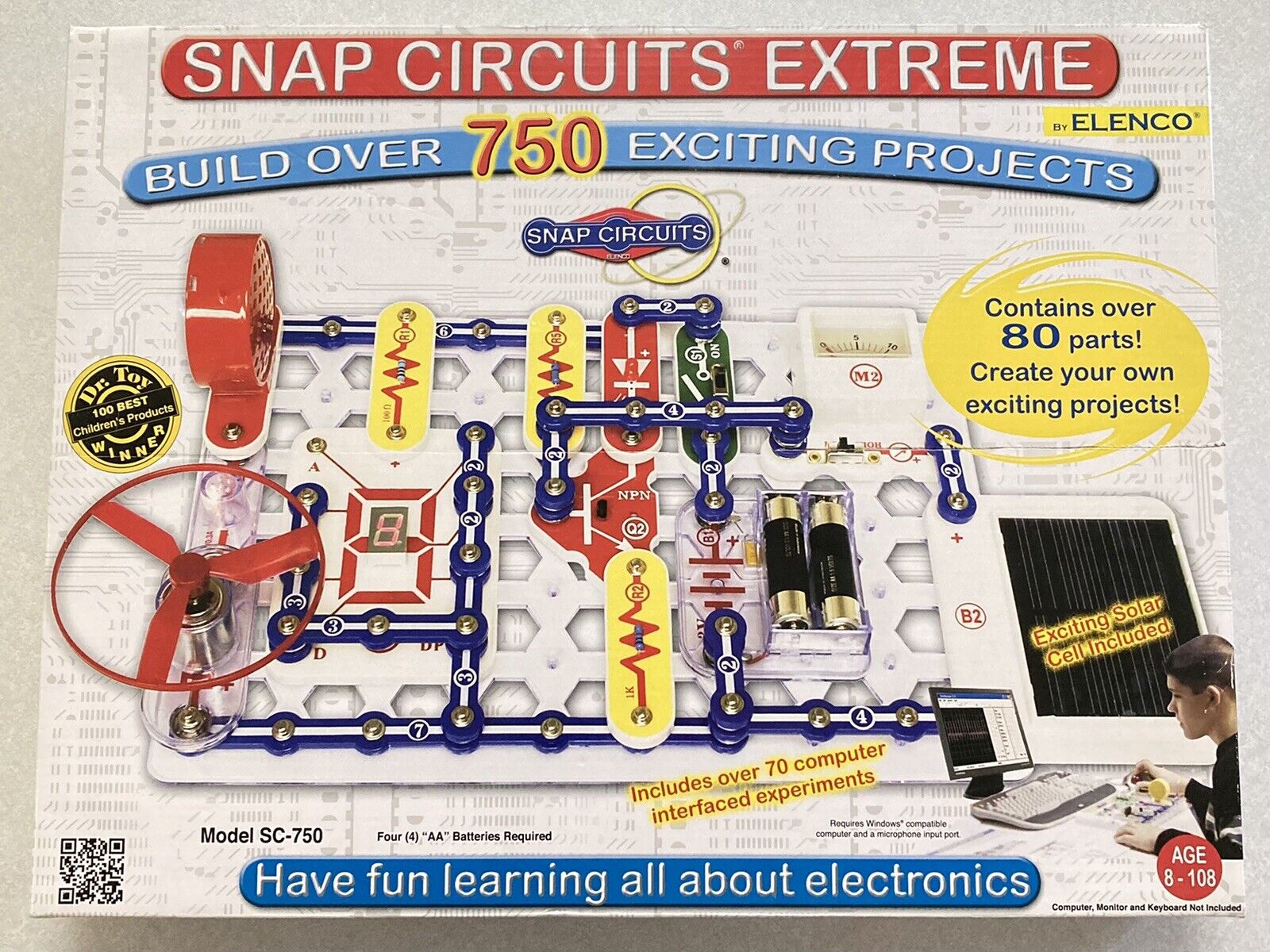 Elenco Snap Circuits Pro 750-in-1 w/ Computer Interface Kit