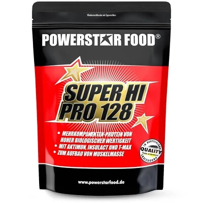 SUPER HI PRO 128 | Mehrkomponenten Protein | Eiweiß direkt vom Hersteller 1000g