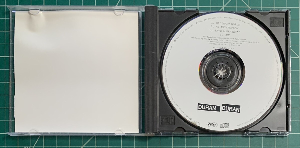 Duran Duran Ordinary World 4 Track Maxi Cd Single Very Clean