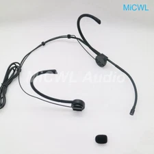 Folded Wireless Headset Microphone for Shure Audio Technica MiPro AKG Sennheiser