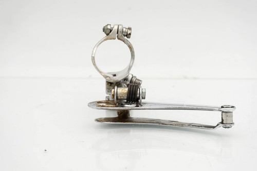 1052/1 CAMPAGNOLO NUOVO RECORD 70s FRONT DERAILLEUR ROAD BIKE VINTAGE CLAMP ON - Picture 6 of 8